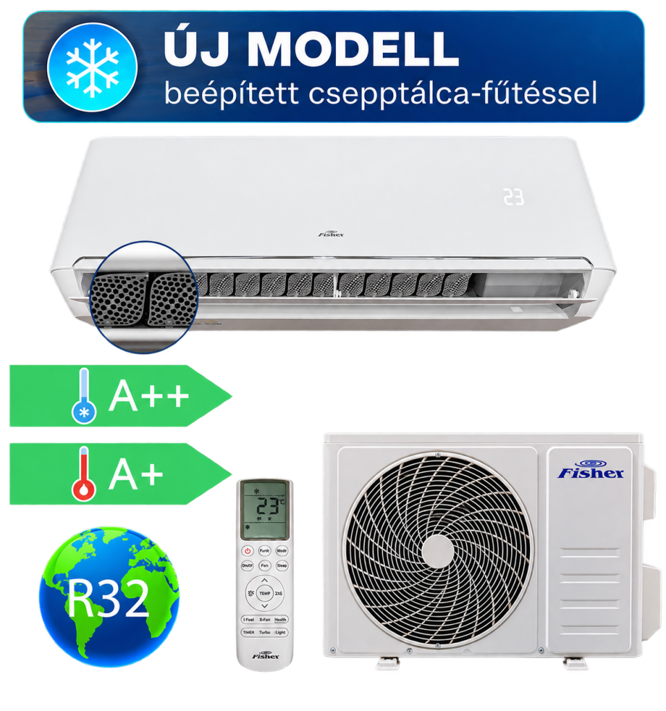 Fisher Summer PRO 3,5 kW inverteres split klíma